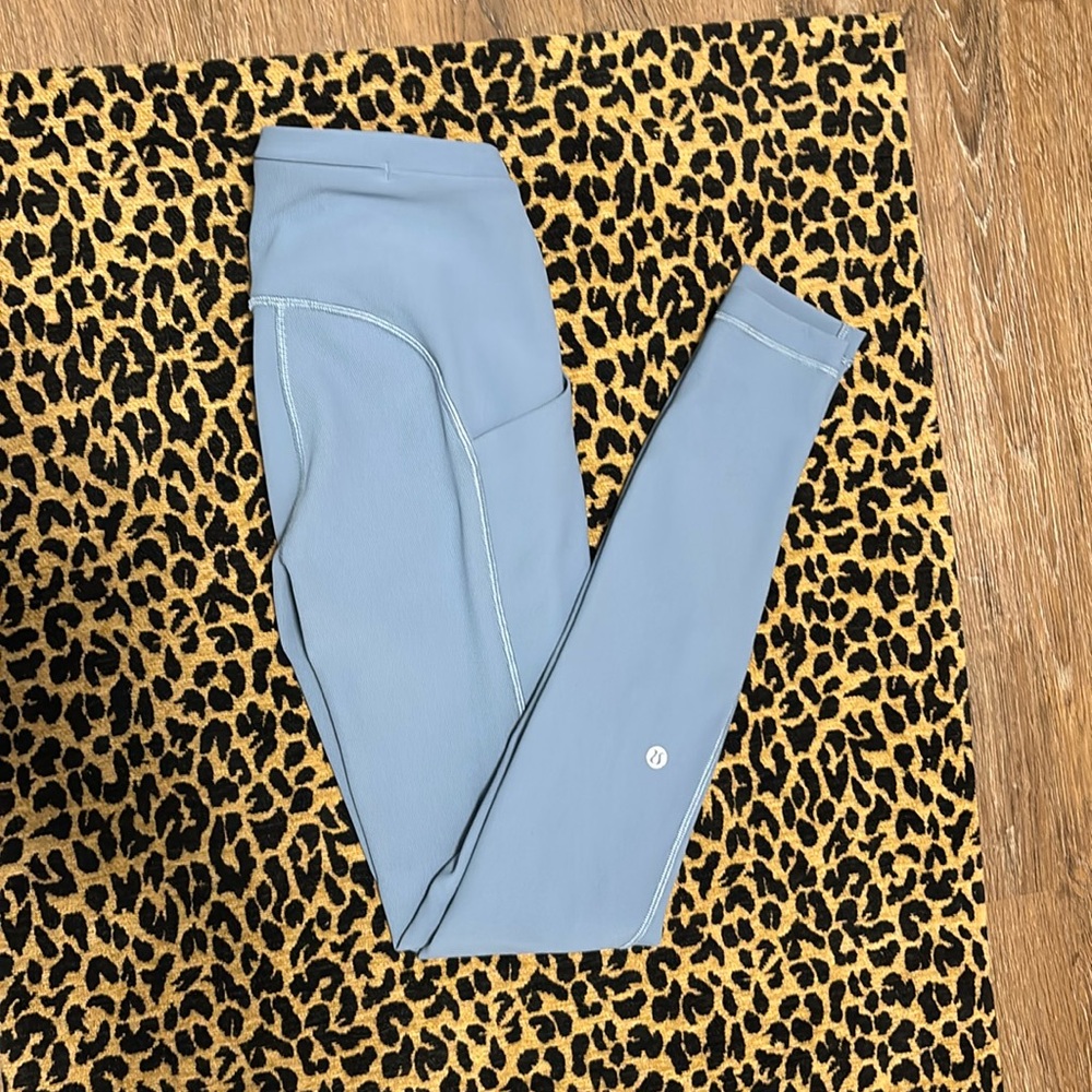 Light blue lululemon leggings